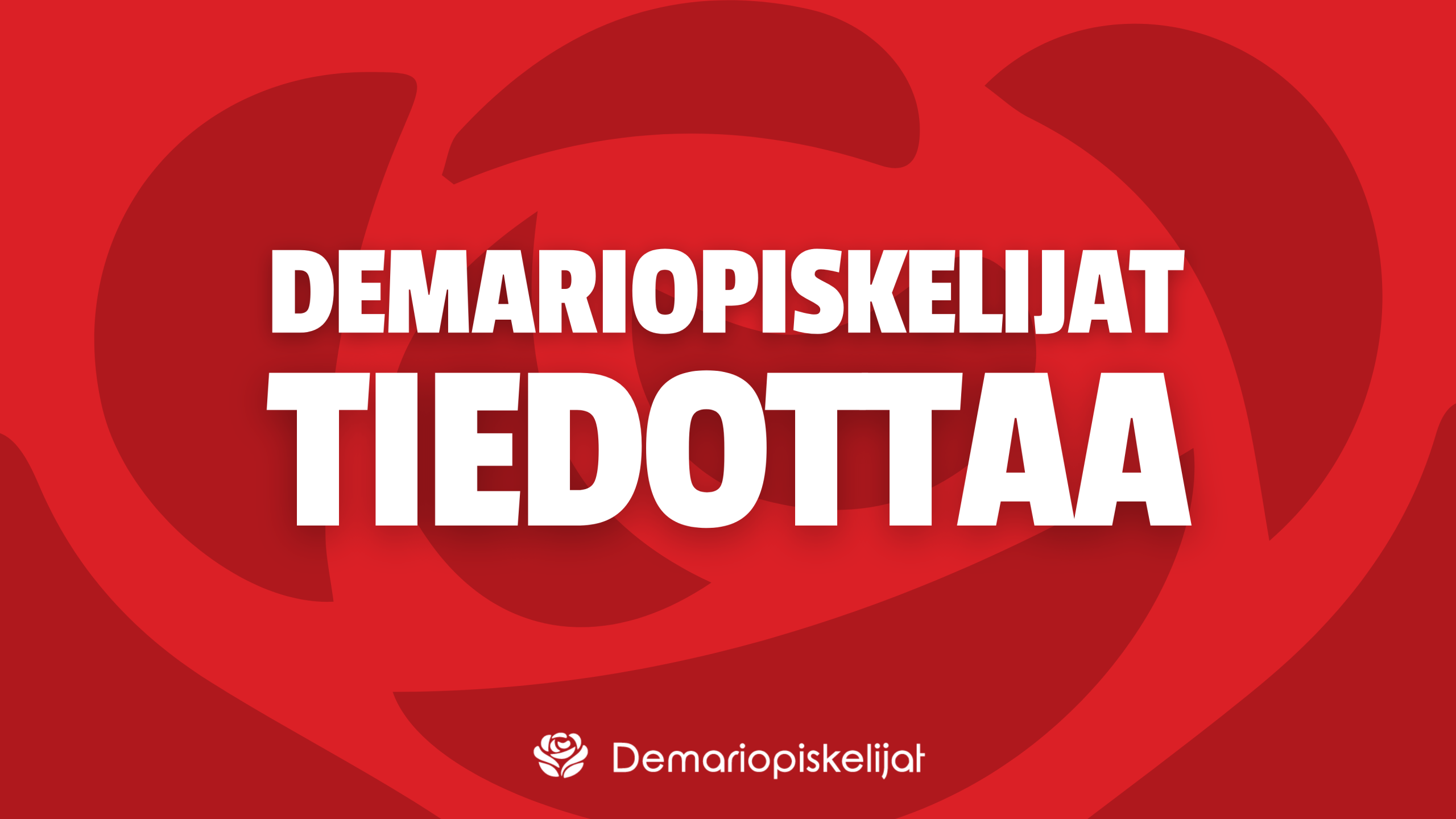 Demariopiskelijat: Yksityiseen pysäköinninvalvontaan on puututtava. Kuvassa teksti Demariopiskelijat tiedottaa.